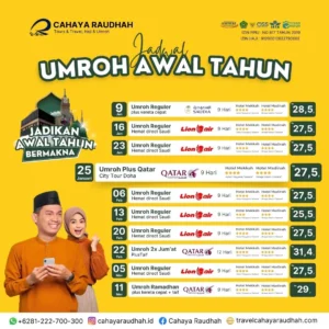 Umroh Awal Tahun 2024