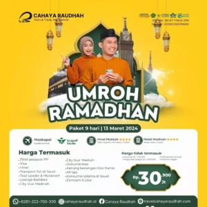 Umroh Khusus Bulan Ramadhan 13 Maret 2024