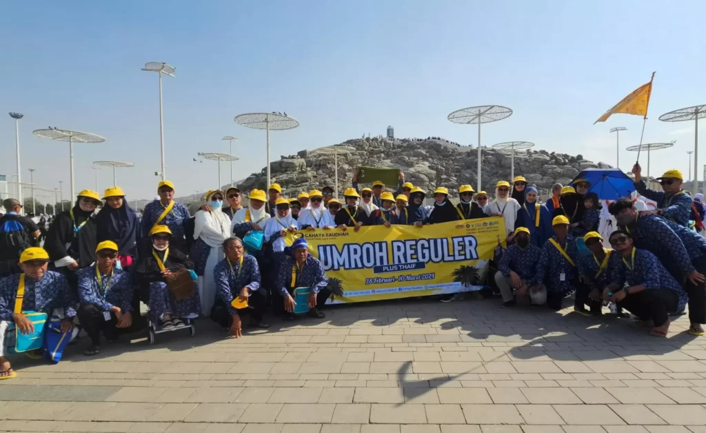 Jamaah paket umroh plus Thaif