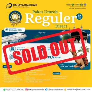 Paket Umroh 12 Februari Plus Thaif | Cahaya Raudhah | Travel Umroh | Travel Haji