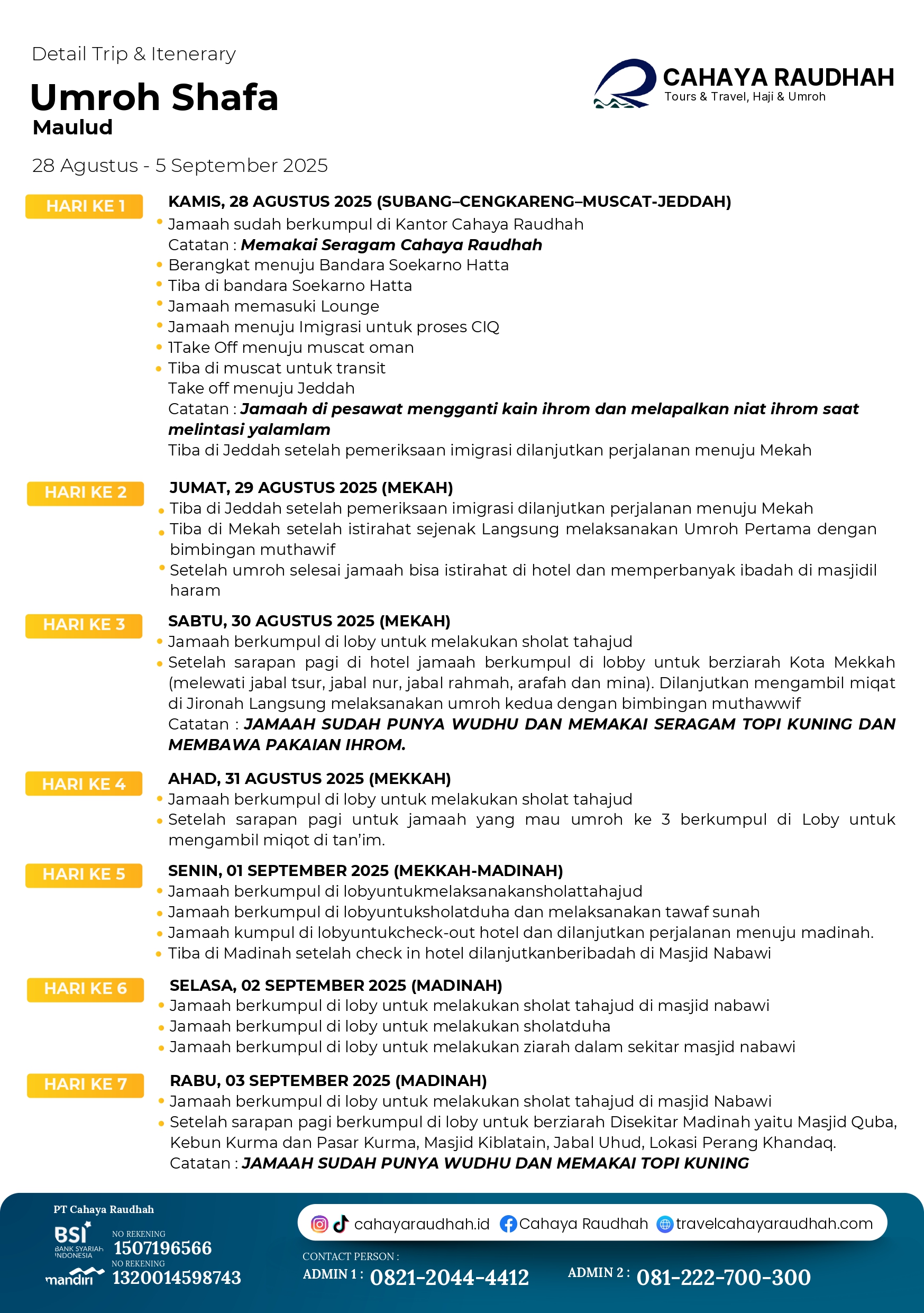 Paket umroh shafa 28 Agustus 2025 | Travel Umroh | Travel Haji