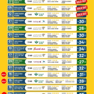 Update jadwal Umroh 3 Juni 2025
