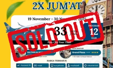 Paket Umroh 19 November Sold Out
