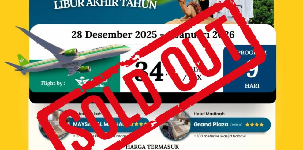Paket Umroh 28 Desember 2025