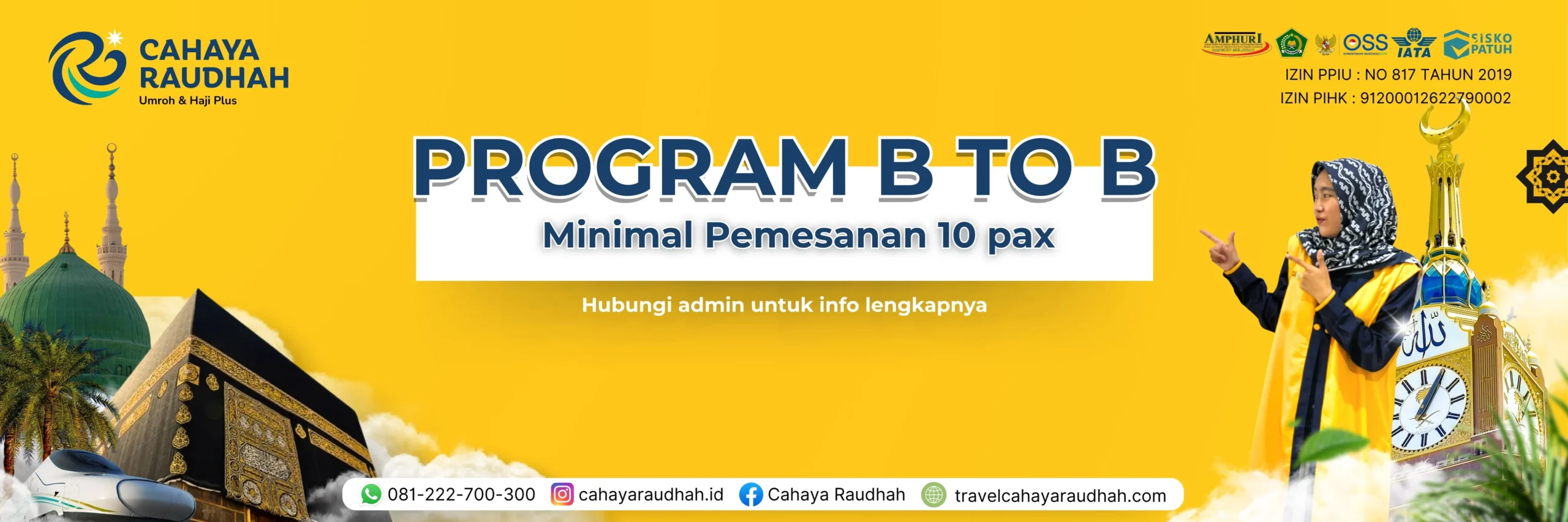 Program B to B travel Umroh