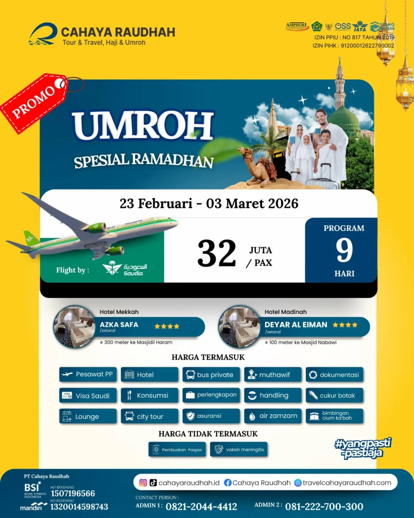 Paket Umroh 23 Februari