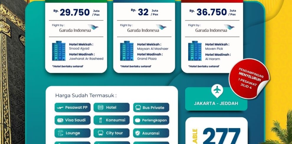 Paket Umroh 10 Juli 2026