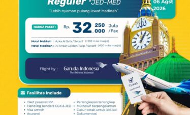 Umroh Raudhah Bintang 4 30 Juli 2026 9 Hari