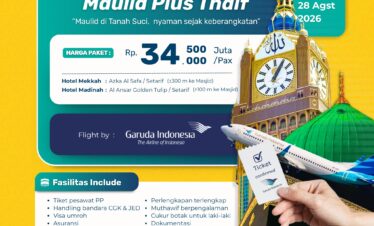 Paket Umroh 17 Agustus 2026 Bintang 4 Plus Thaif: Rayakan Kemerdekaan dengan Ibadah Berkelas