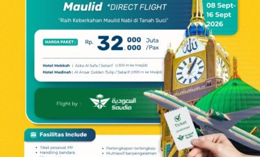 Paket Umroh 8 September 2026 Cahaya raudhah